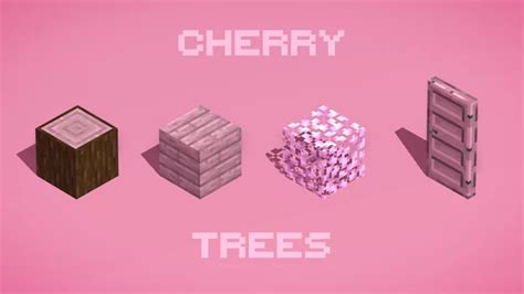 Cherry Trees Minecraft Texture Pack