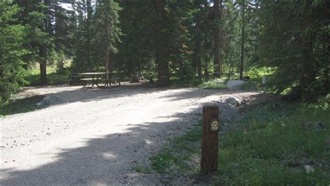 Shoshone National Forest Falls Campground, Dubois, WY - GPS, Campsites ...