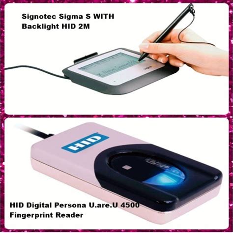 Signature Pad & Fingerprint Scanner, Computers & Tech, Office ...