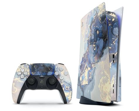 Toys & Games PlayStation 5 Skin Blue Ink Best Selling Vinyl Decal Sticker 3M Vinyl Full Coverage ...