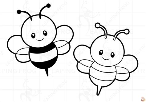 Bee Coloring Pages - Explore the World of Bees with GBcoloring