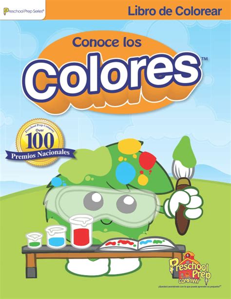 Buy Conoce los Colores Libro Parar Colorear: Meet the Colors Coloring ...