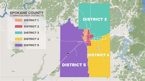 Spokane County Commission Districts explained | The Tea with Amanda Roley | krem.com