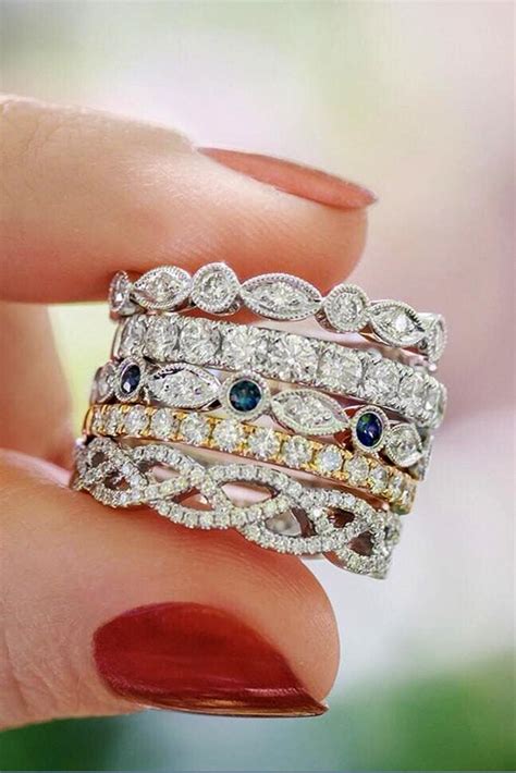 36 Unique Wedding Rings For Somebody Special | Oh So Perfect Proposal