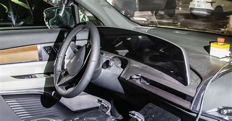 2026 Cadillac Vistiq interior shown in spy photos | Automotive News