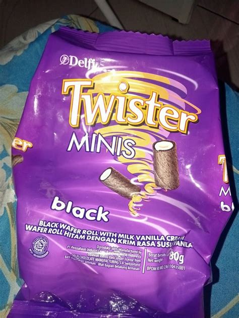 Twister black | Hadiah makanan, Makanan, Makanan minuman