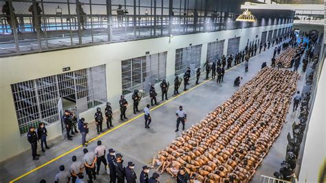 They transfer another 2,000 inmates to the mega-prison in El Salvador - Archyde