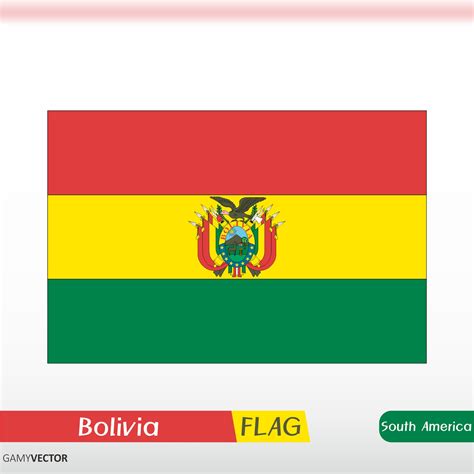 Bolivia Flag Vector | GamyVector