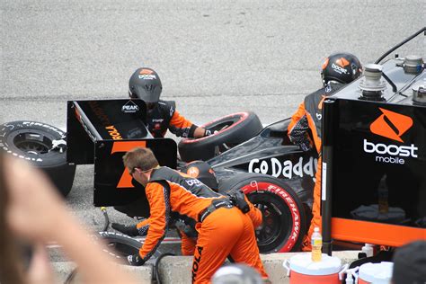 Danica Patrick Pitstop | Got last minute tickets for the Ind… | Flickr
