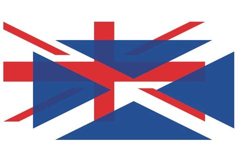 What would a UK flag look like without Scotland?