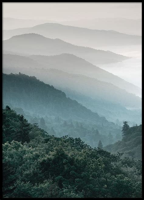 Beautiful photo poster of mountains. See more nature designs at Desenio!