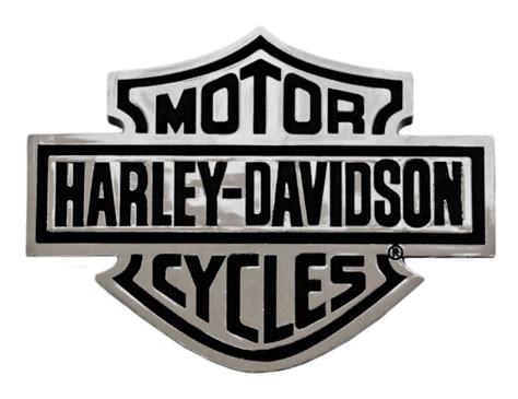 Harley-Davidson® Bar & Shield Chrome Injection Molded Emblem, Chrome ...