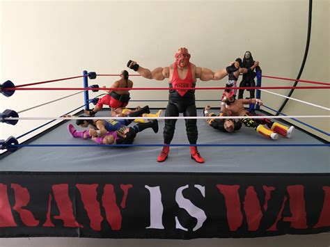 NWO ring skirt + apron. Raw is War ring skirt are Cool | Wrestlingfigs ...