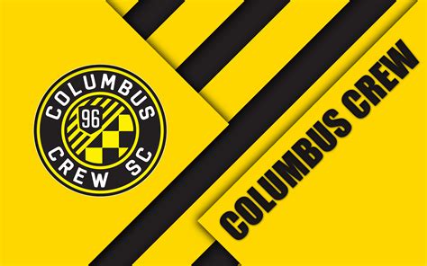 Download MLS Emblem Logo Soccer Columbus Crew Sports 4k Ultra HD Wallpaper