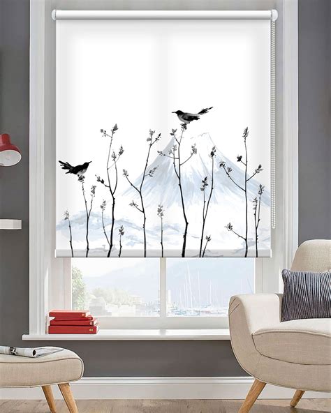 Customizable Polyester Roller Blind Printed Roll Blinds - Etsy