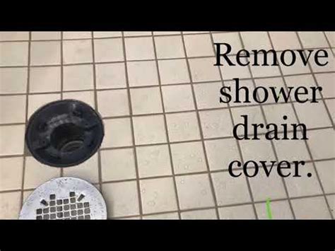 How To Remove A Shower Floor Drain Cover | Viewfloor.co