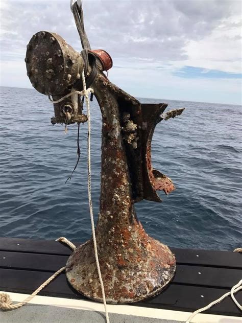 The Andrea Doria wreck's salvaged foghorn being restored in MA