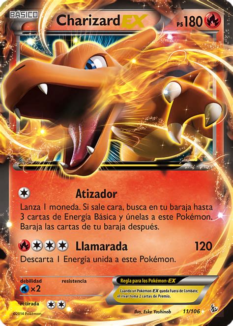 Charizard-EX (Destellos de Fuego 11 TCG) - WikiDex, la enciclopedia Pokémon