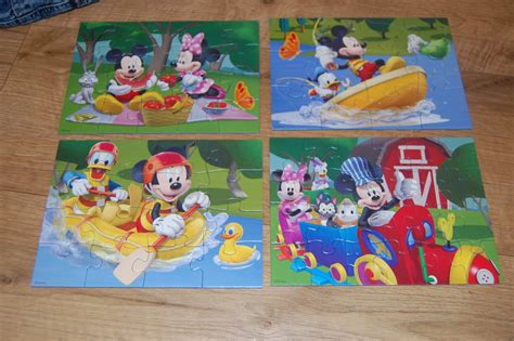 Mickey Mouse Clubhouse Four In A Box Jigsaw Puzzle - My Three and Me