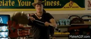 Zombieland - the search for twinkies HD on Make a GIF