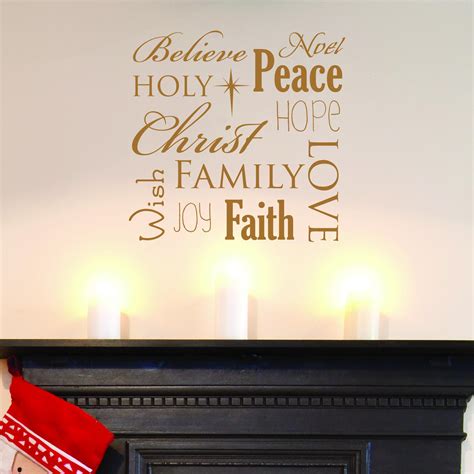 Spirit of Christmas Subway Art Wall Quotes™ Decal | WallQuotes.com