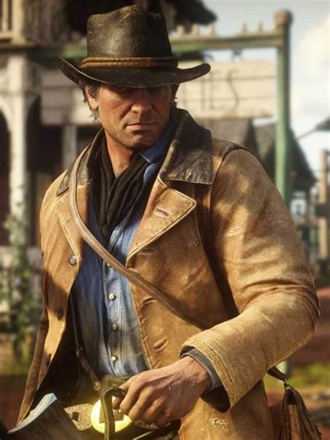 Arthur Morgan Red Dead Redemption 2 Leather Jacket