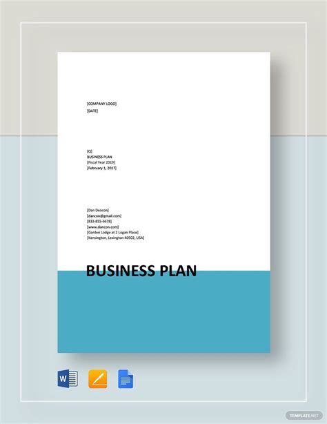 FREE Bakery Business Plan Template - Download in Word, Google Docs ...