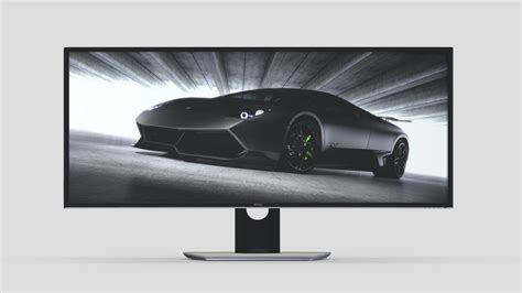 Dell UltraSharp 38 Curved Monitor U3818DW - Buy Royalty Free 3D model ...