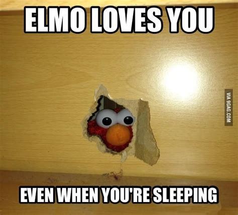 Watching. Always watching. | Elmo memes, Funny jokes, Sesame street memes