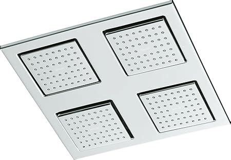 KOHLER K-8030-CP WaterTile Rain Overhead Showering Panel, Polished Chrome - Shower Towers ...