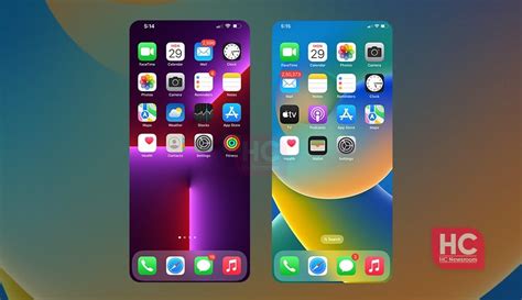 iOS 15 vs iOS 16: Changes in home screen - Huawei Central