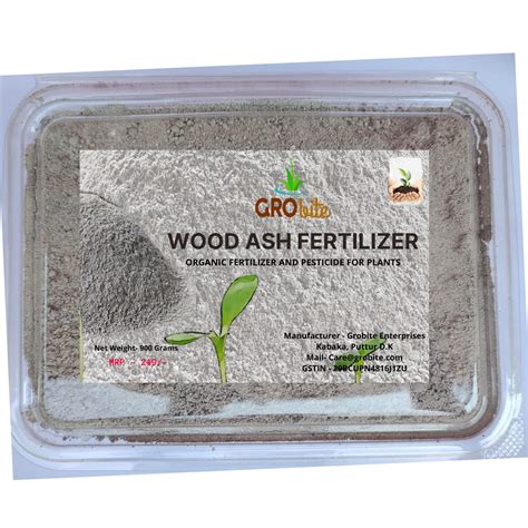 Buy GRObite Wood Ash Fertilizer For s OR Natural Multipurpose ...