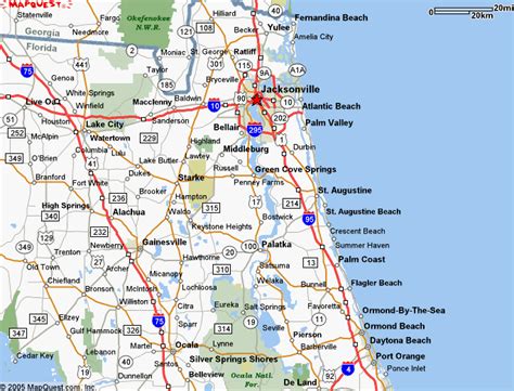 Florida East Coast Map – Telegraph