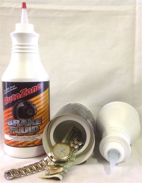 AutoZone Brake Fluid Safe | Brake fluid, Diversion safe, Drum brake