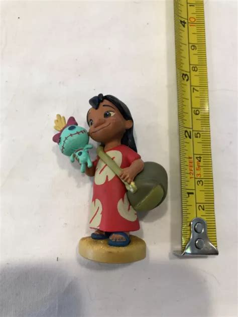 DISNEY LILO & Stitch Lilo & Scrump Pelekai Doll PVC Figure Disney Store ...