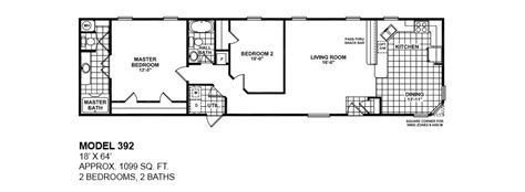 18 2 Bedroom Single Wide Mobile Home Floor Plans Memorable – New Home ...