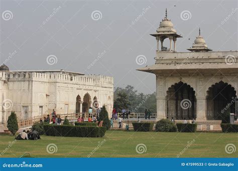 Inside the Red Fort Complex in Delhi Editorial Stock Photo - Image of fortress, asia: 47599533