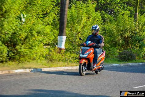 Honda-Grazia-125-Scooter-Review-32 - Thrust Zone