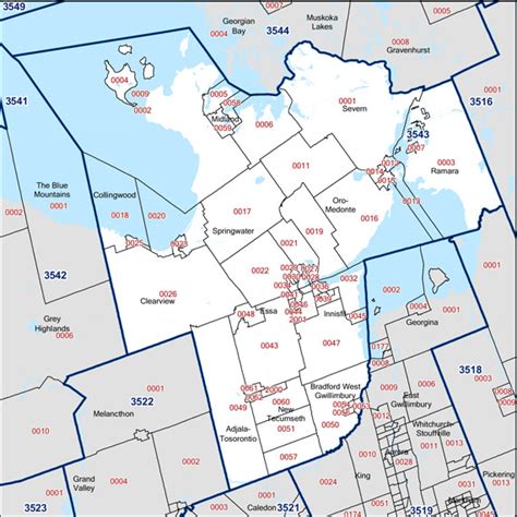 Map Of Simcoe County