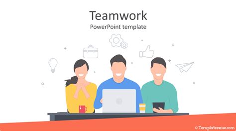 Teamwork PowerPoint Template and Google Slides