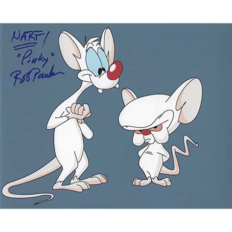 Rob Paulsen Autographed 8"x10" Photo (Pinky And The Brain)