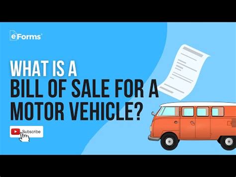 TX Motor Vehicle Bill of Sale Form - Printable Blank PDF Online