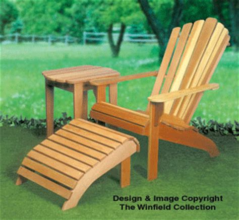 Adirondack Pattern Combo Set , All Yard & Garden Projects: The Winfield Collection