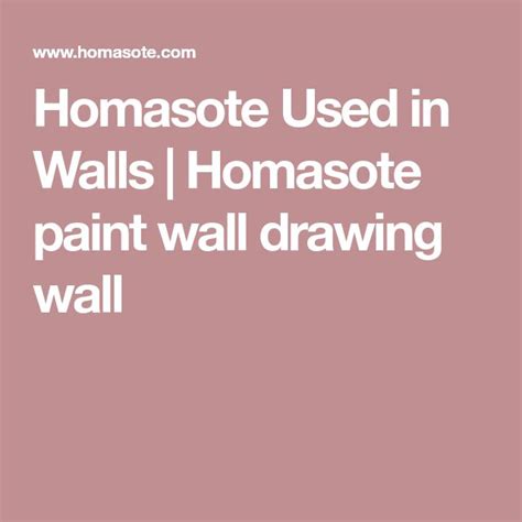 Homasote Used in Walls | Homasote paint wall drawing wall | Wall drawing, Wall painting, Wall