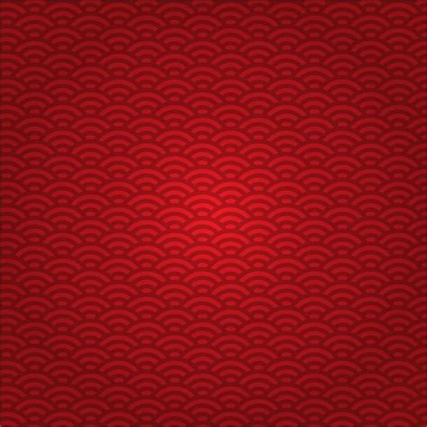 Premium Vector | Red japanese pattern background