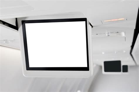 Blank Screen In A Plane Free Stock Photo - Public Domain Pictures