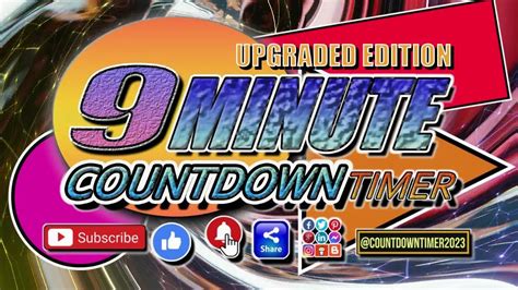 Upgraded Edition #19-9 Minute Countdown Timer - YouTube