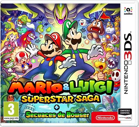 Europe has a different boxart for Mario & Luigi: Superstar Saga + Bowser's Minions - Nintendo ...