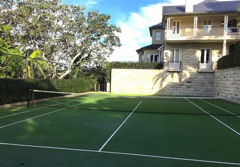 Tennis Court Synthetic Grass Installation in Sydney | Artificial Tennis ...