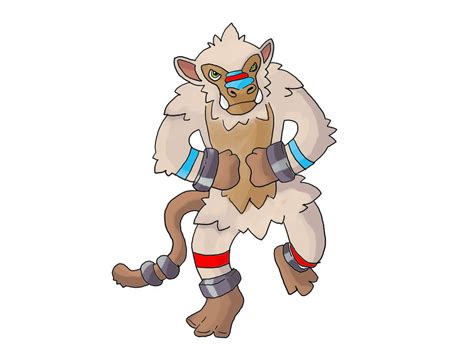 primeape new evolution by ericworld on DeviantArt